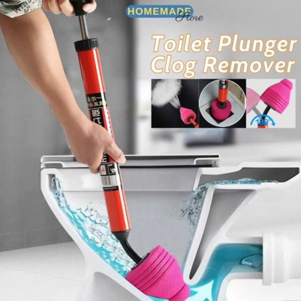 Toilet Plunger Clog Remover